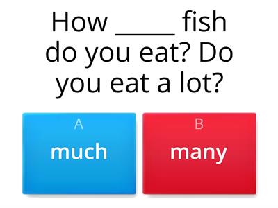 Countable/Uncountable Nouns