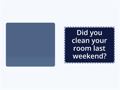 Did you...? - regular verbs