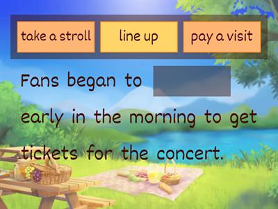 Vocabulary/ Travelling B2 level. 