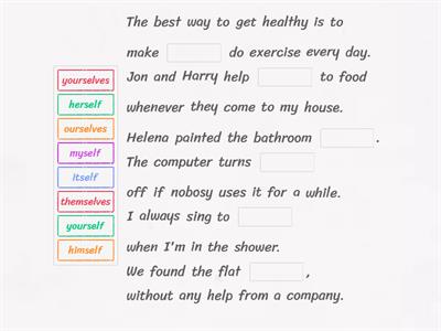 EF Inter 4A Reflexive Pronouns