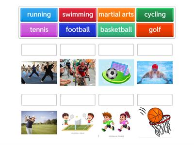 ESOL Entry 1 Sports vocabulary ACL