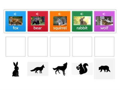  appaiamento animali ombre inglese