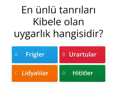 Sosyal Bilgiler 5. sınıf Karışık Test