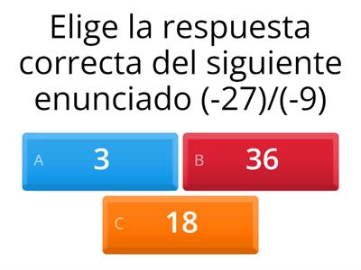 Divisiones exactas de números enteros y operaciones combinadas