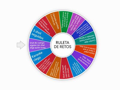 Ruleta para chupistream