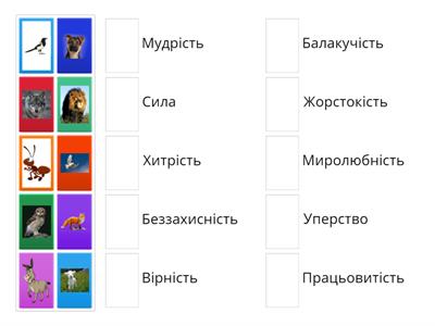 Тварини - символи