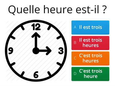 Les heures fle