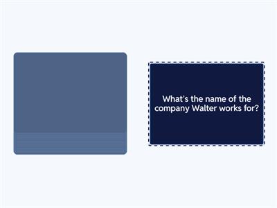 Walter Mitty - comprehension questions