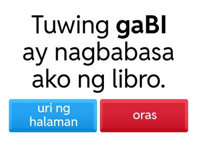 Salitang Iisa ang Baybay Ngunit Iba’t iba ang Kahulugan