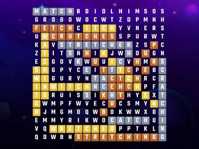 tch words space search