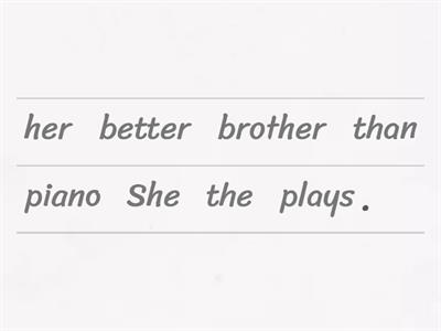 Comparative and Superlative Adverbs