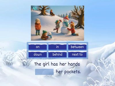 Winter Vocabulary 