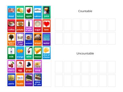 Warm up Countable/uncountable