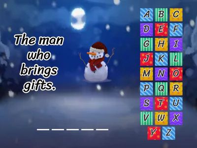 Special Christmas Hangman