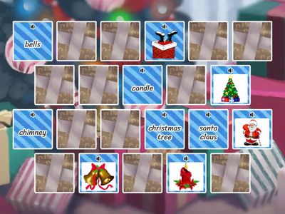 CHRISTMAS MEMORY GAME KIDS