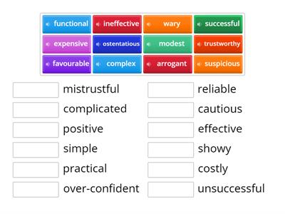 BV1 Adjectives