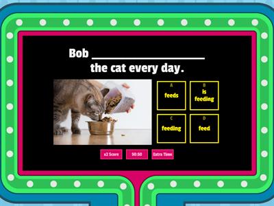 A1 Present Simple and Continuous