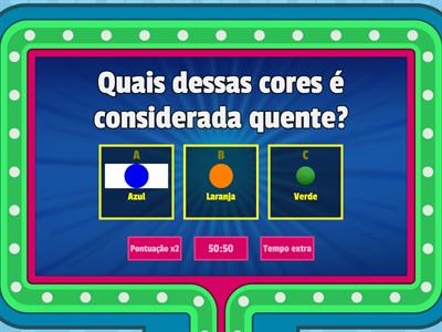 Cores Quentes e Cores Frias