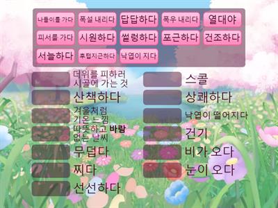 날씨 특징 / синонимы