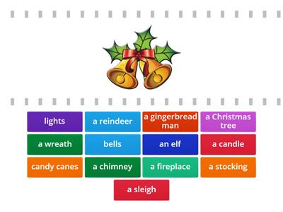 Christmas Word Matching