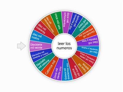 Números de 5 cifras