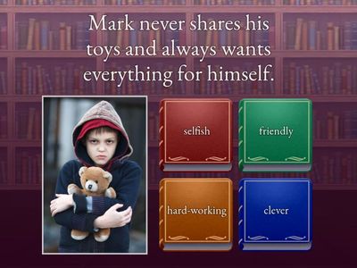 Get to the Top 2: 1d vocabulary (personality traits)