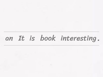 Adjectives-- make a sentence--where do they go?