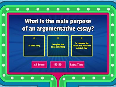 Argumentative Essay