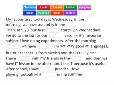 Own It 1 Unit 3 School