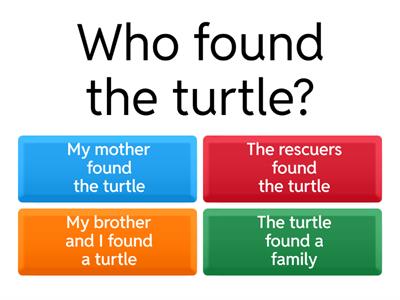 Reading comprehension