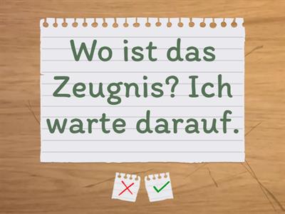 Relativsätze Nominativ, Akkusativ und Dativ - mit und ohne Präpositionen