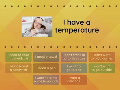 KB3, Unit 6. Want and need