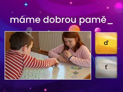 Párové souhlásky Ď xŤ