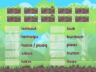 9學習詞表-植(食)物/水果-初級丹群布農