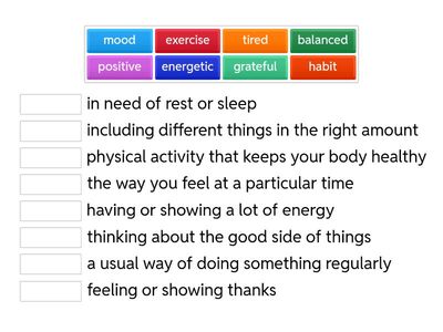 healthy habits task 3