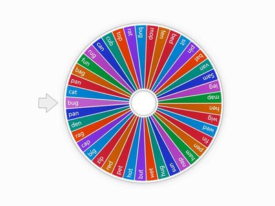 Eyeball BINGO Decodable words