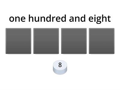  High numbers (100 - 1000)