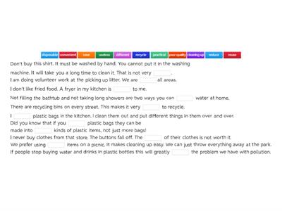 1ºESO Unit 6 vocabulary