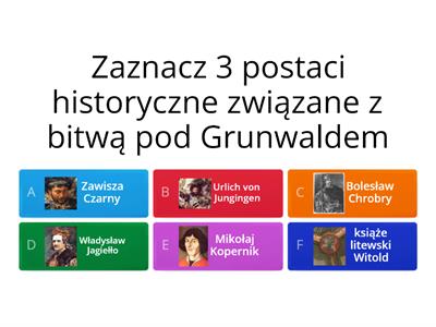 Od Piastów do Jagiellonów- zadania do rozwiązania