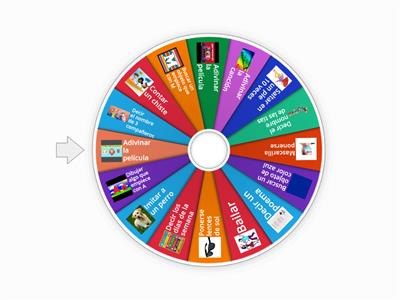 Ruleta de Juegos para niños