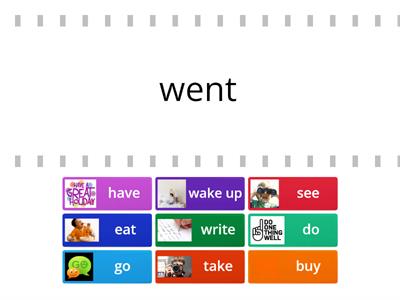 Past Simple Irregular Verbs