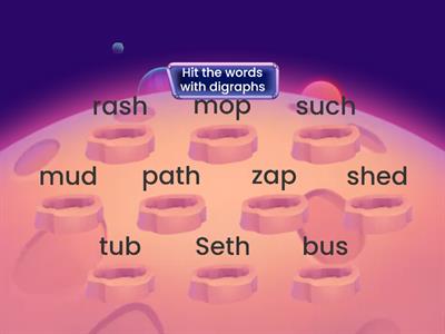 Whack a Mole-Digraphs