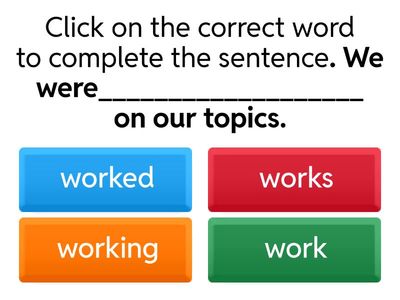QUIZ - grammar 