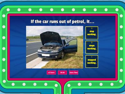 f  Zero and First Conditionals
