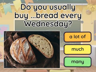 much, many or a lot of