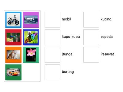 Cocokkan gambar sesuai namanya