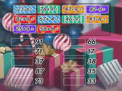 Додавання та віднімання від/до двоцифрового одноцифрове.