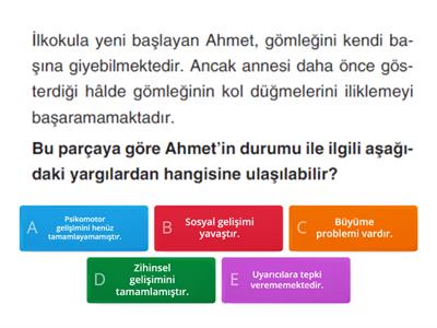 PSİKOLOJİ 2. ÜNİTE PUAN YAYINLARI TEST