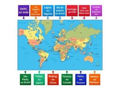 Les métropoles du monde