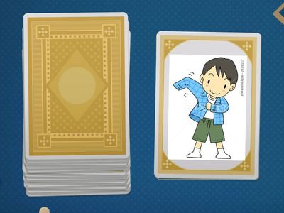 What are they wearing? - speaking cards